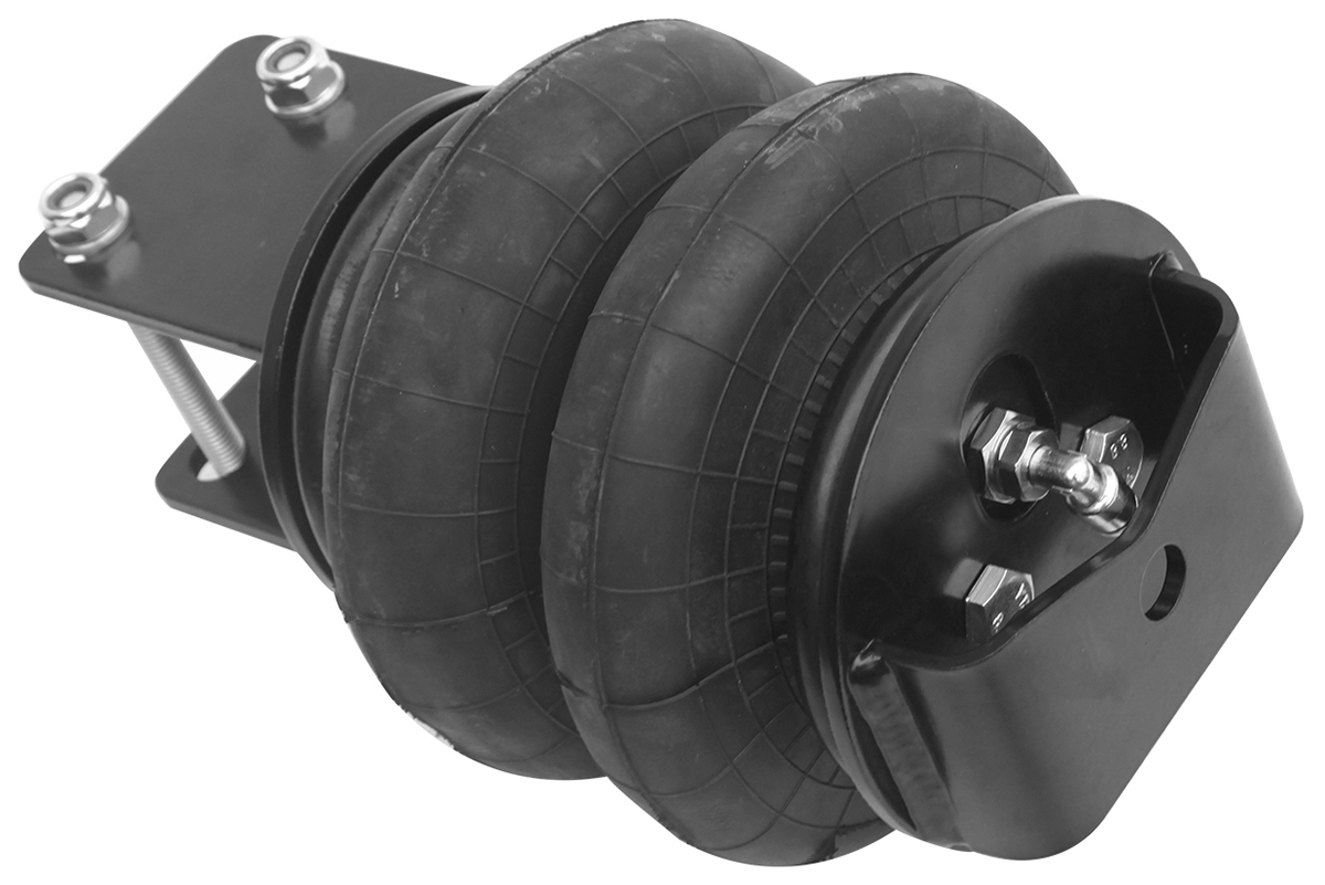 Пневмоподвеска РИФ для Mitsubishi L200 2015-2023 на задний мост для лифтованной подвески 50 мм