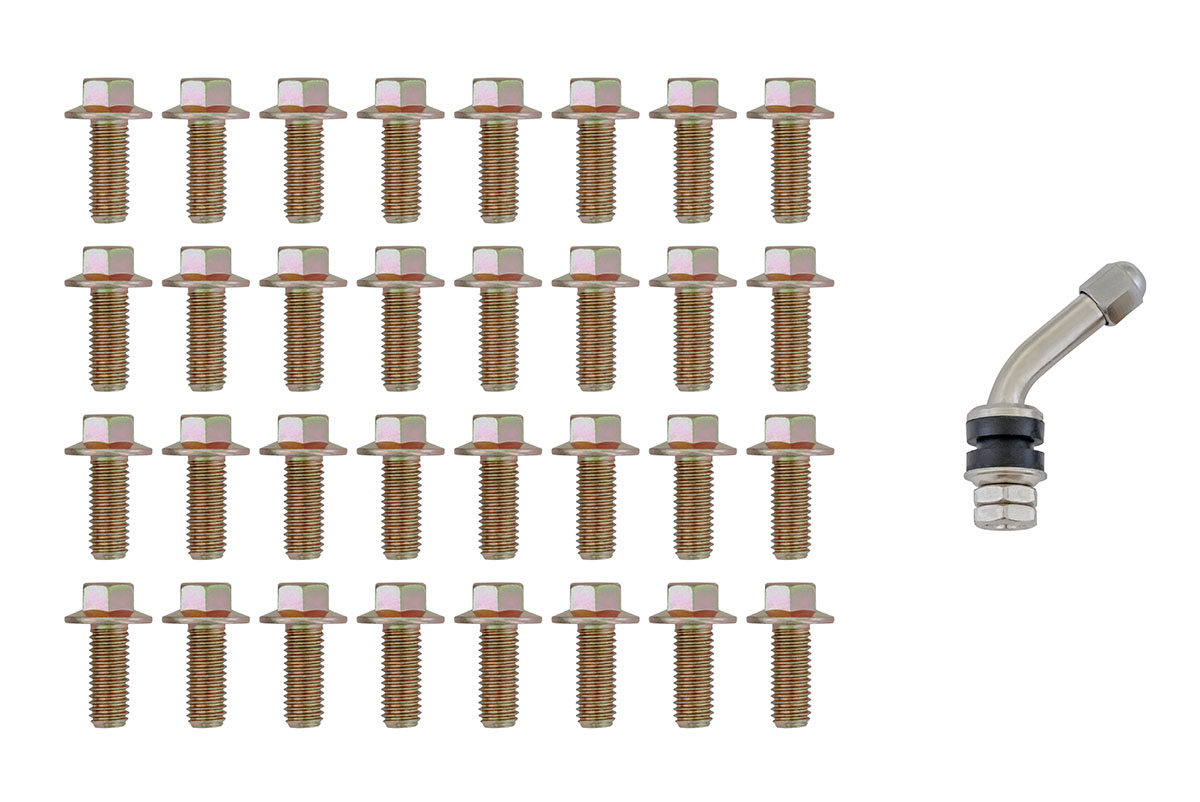 Диск усиленный стальной черный 6x139,7 10xR16 d110 ET-44 с бедлоком (красный)