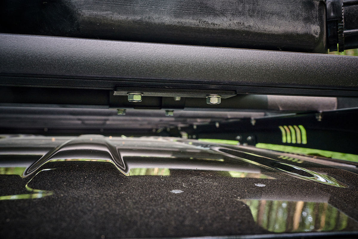 Багажник экспедиционный (платформа) алюминиевый РИФ 1200x2080 мм для Toyota Land Cruiser 200 (с крепежом)