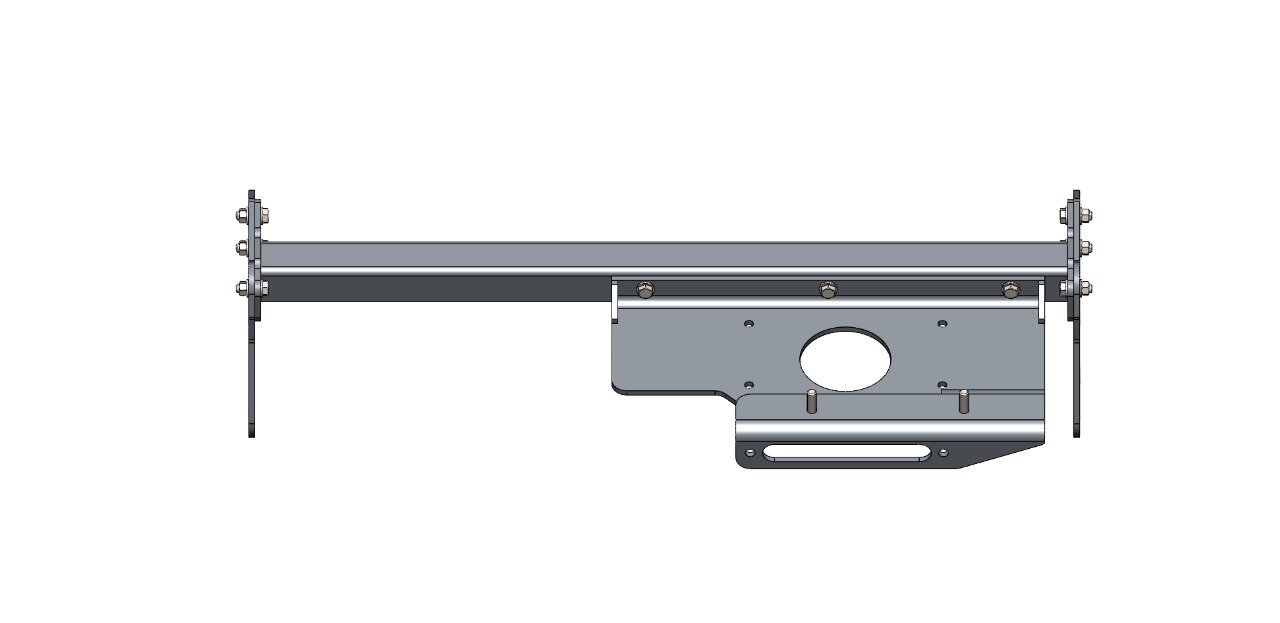 Площадка под лебёдку / установочный комплект задней лебедки TUNDRA (2022 - )