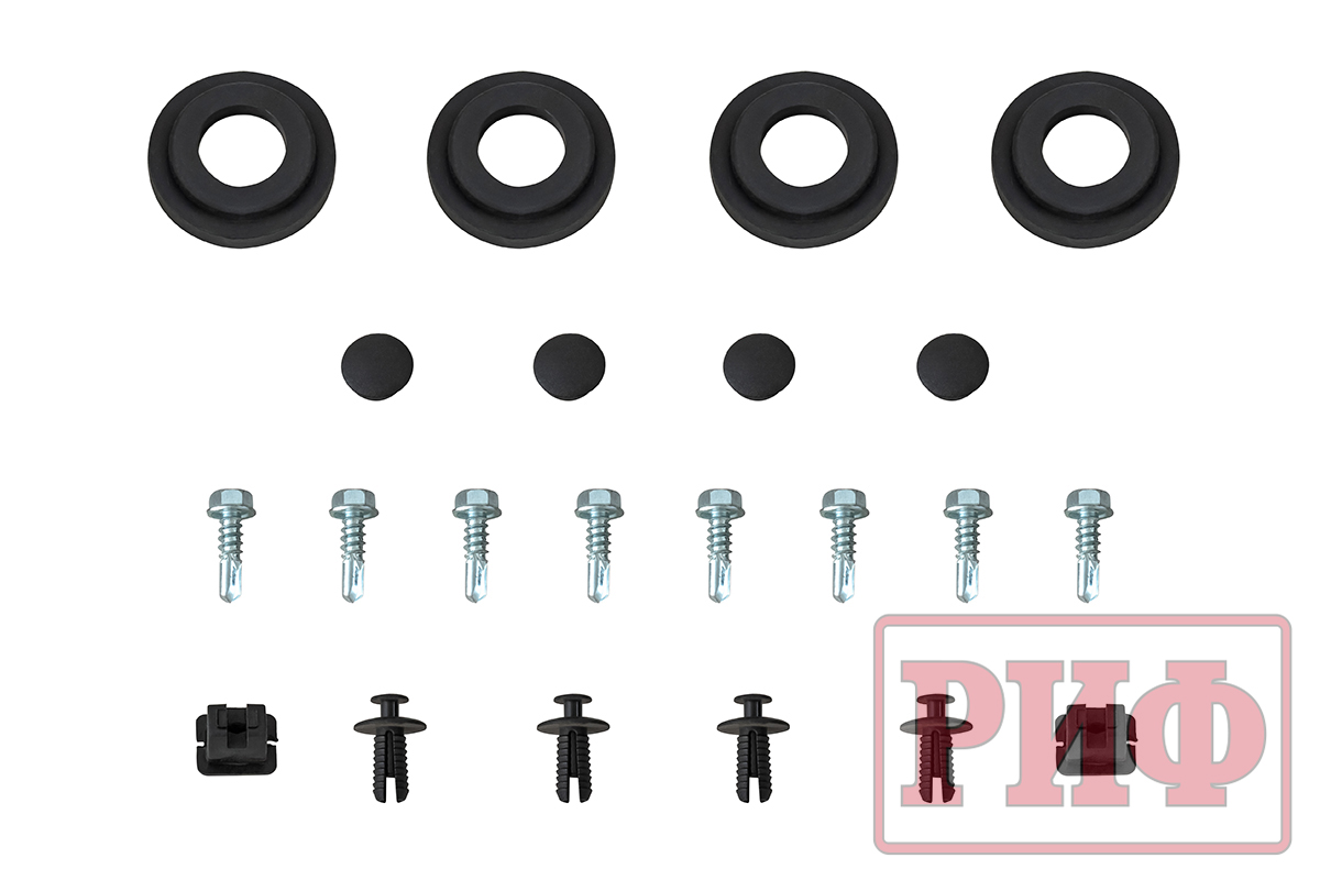 Бампер РИФ силовой передний TANK 300 c защитной центр. дугой, под штатные фары