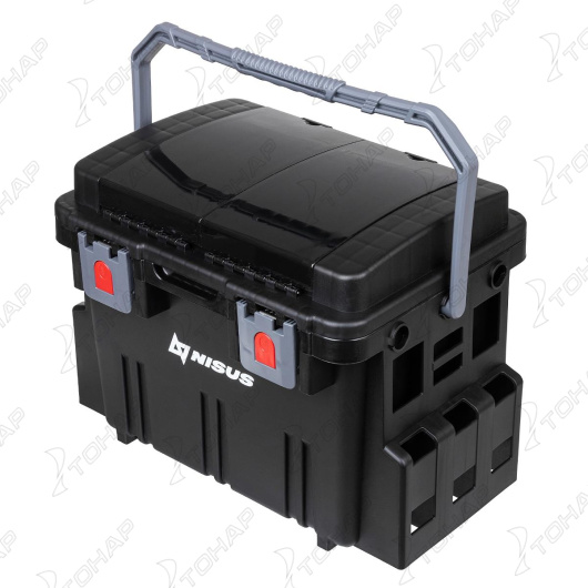 Ящик форелевый NISUS 44x30x33 см, черный