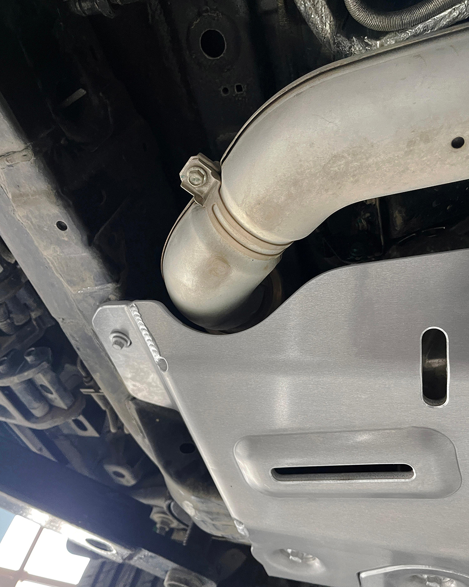 Защита Falcon радиатора, картера, РК, КПП для TANK 500 2022-2024 (бензин), алюминиевая, 8 мм