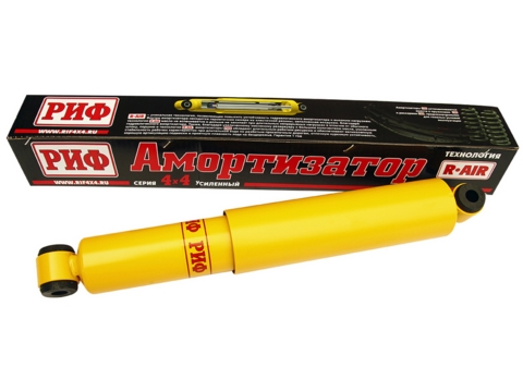 Амортизатор усиленный РИФ задний Mitsubishi L200 1996-2005, передний/задний УАЗ Буханка лифт 50 мм