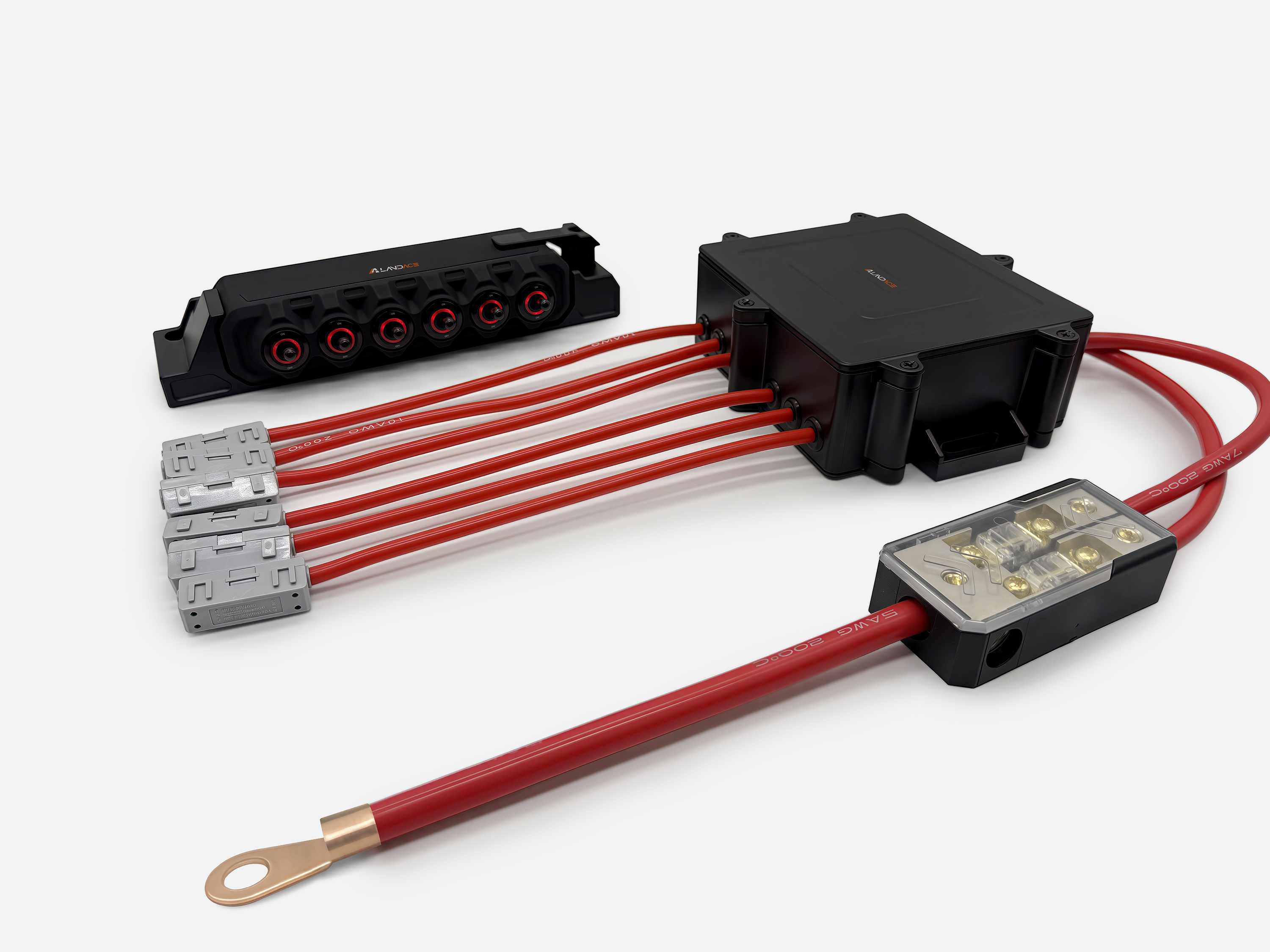 Цифровой контроллер аксессуаров LANDACE c кронштейном крепления телефона и рации TANK300