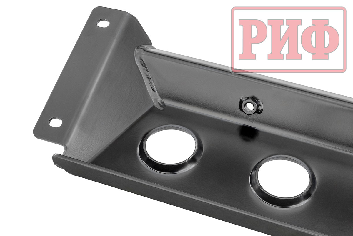 Защита радиатора под бампер РИФ для ГАЗ Соболь