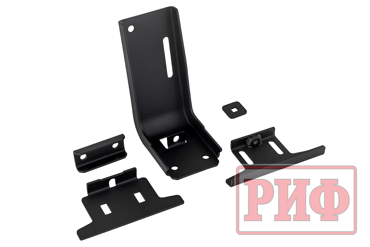 Багажник экспедиционный (платформа) алюминиевый РИФ 1350x1690 мм для Jeep Wrangler JL 2018+ (с крепежом)