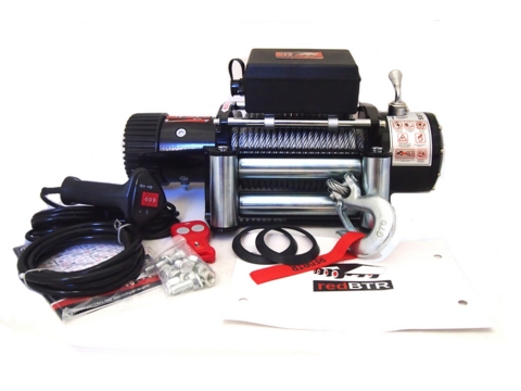 Лебёдка электрическая redBTR серия HUNTER 12 (12v)