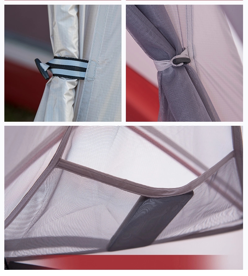 Палатка Naturehike Cloud Up 2-местная, алюминиевый каркас, оранжевая