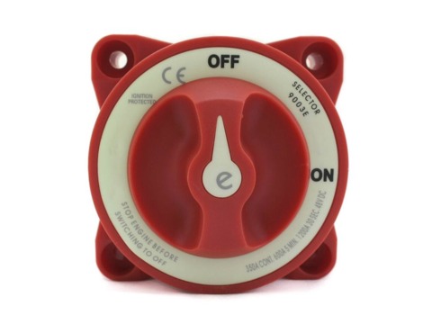 Выключатель массы/плюса TR 350А (Яхтенный)