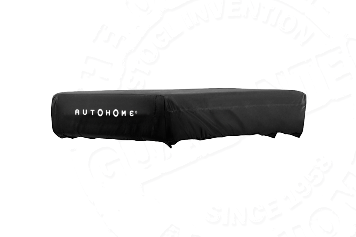 Палатка на крышу автомобиля AUTOHOME OVERLAND LARGE, тент карбон, лестница 220 мм