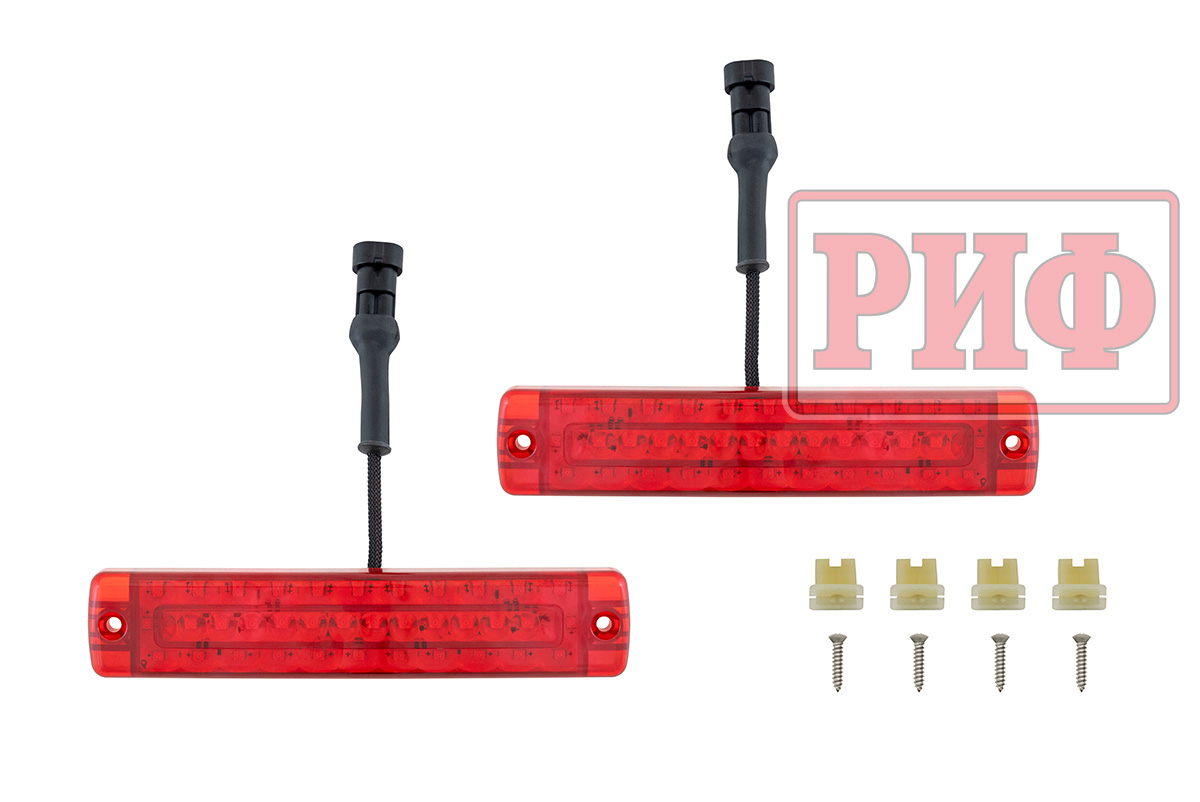 Бампер РИФ силовой задний TANK 300 с квадратом под фаркоп, калиткой и фонарями