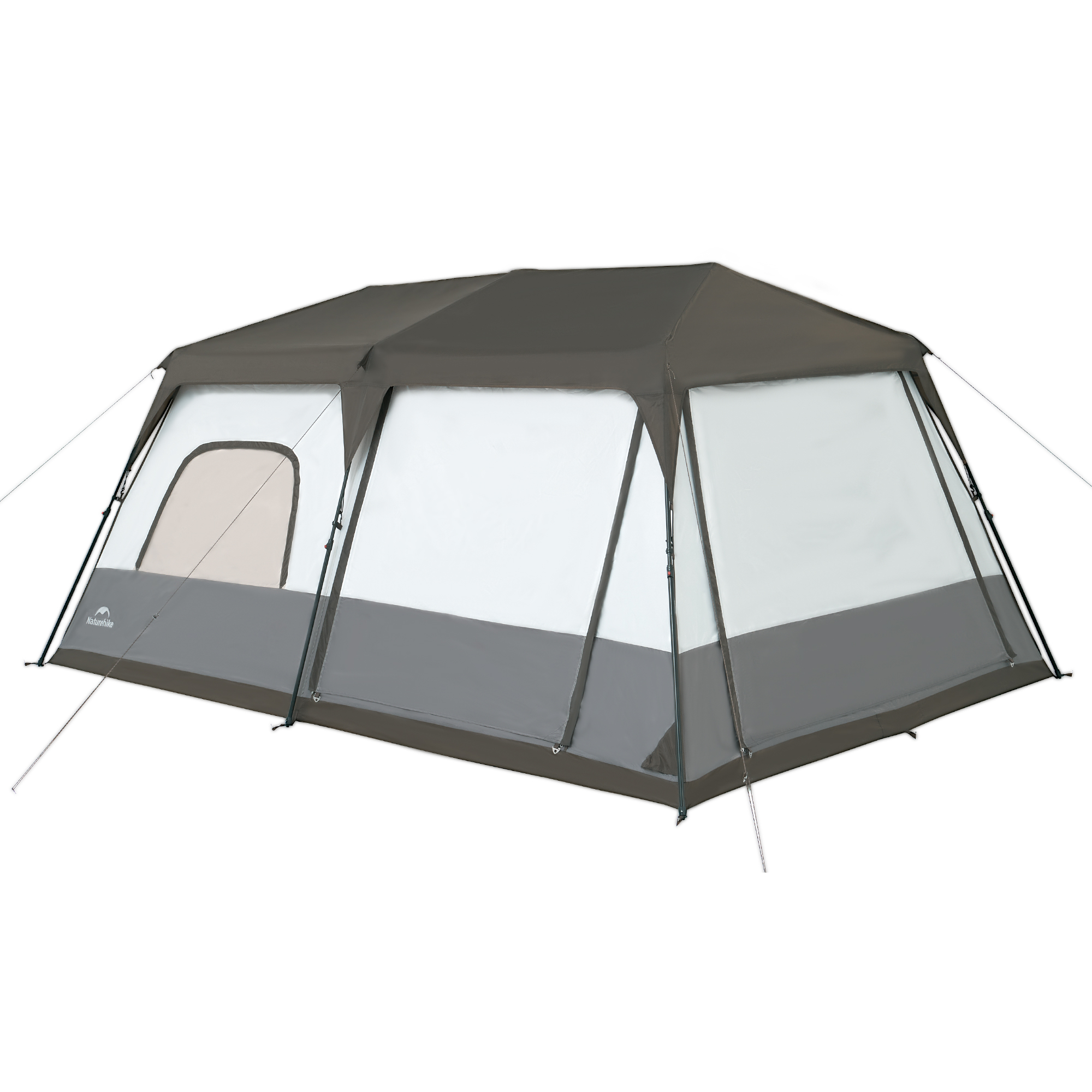 Палатка Naturehike Cape 12.9 быстросборная, серая