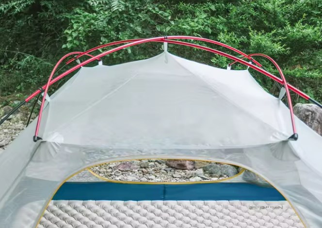 Палатка Naturehike Cloud-Creek PRO, 2-местная, бежево-желтая