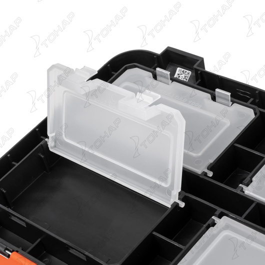 Ящик рыболовный зимний HELIOS PIKE, 19л, оранжевый