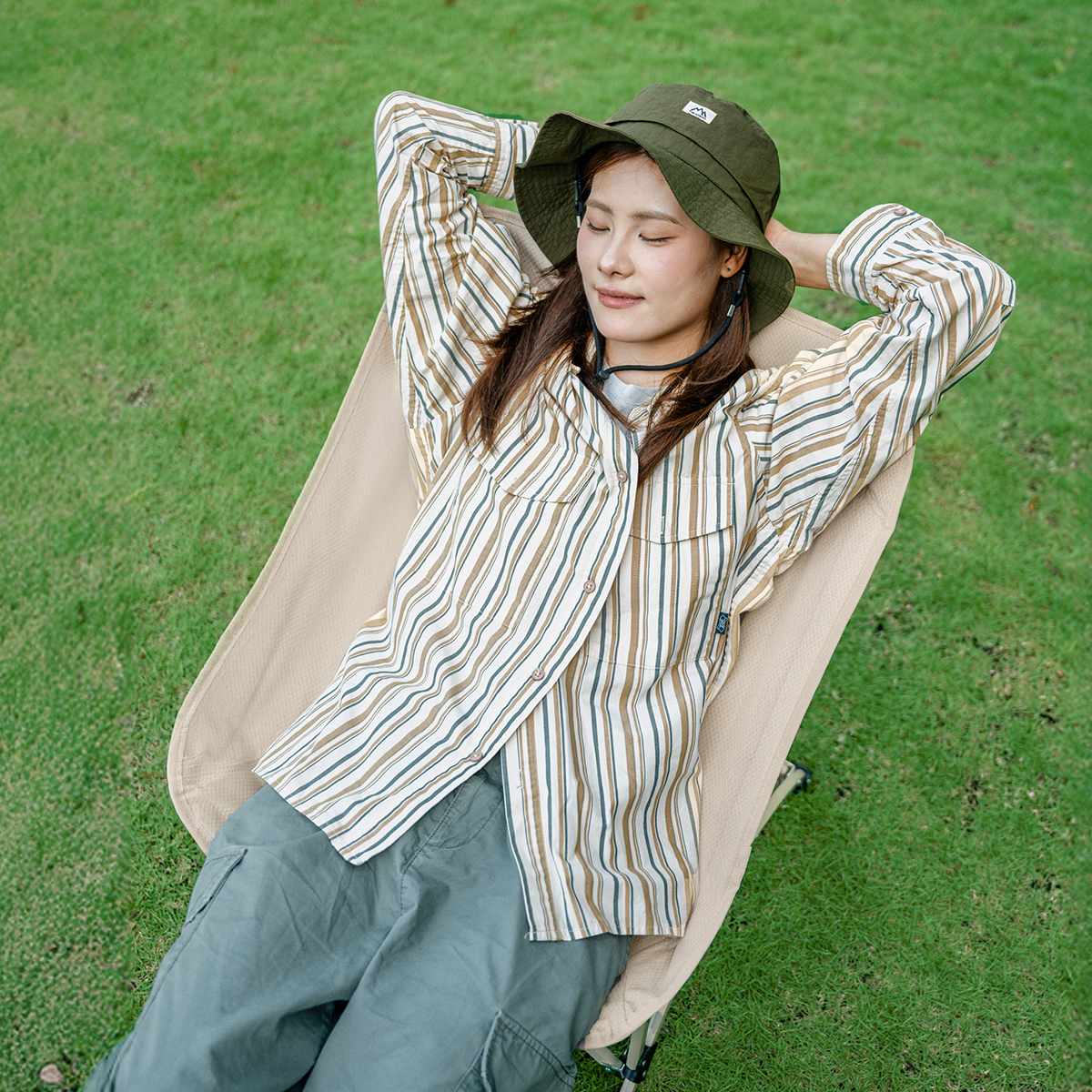 Кресло туристическое Naturehike MW01, складное, КМФ, до 120 кг.