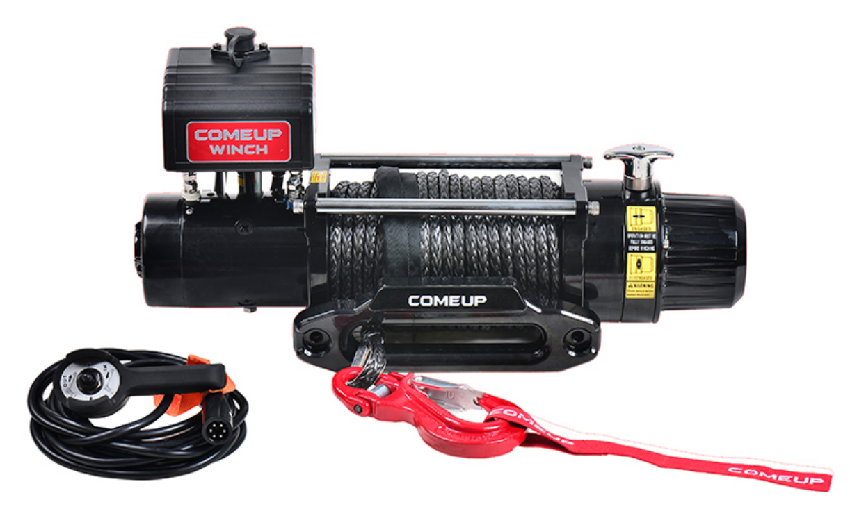 лебедка COMEUP DV-9S ЕАС (4082кг/12V синтетический трос)