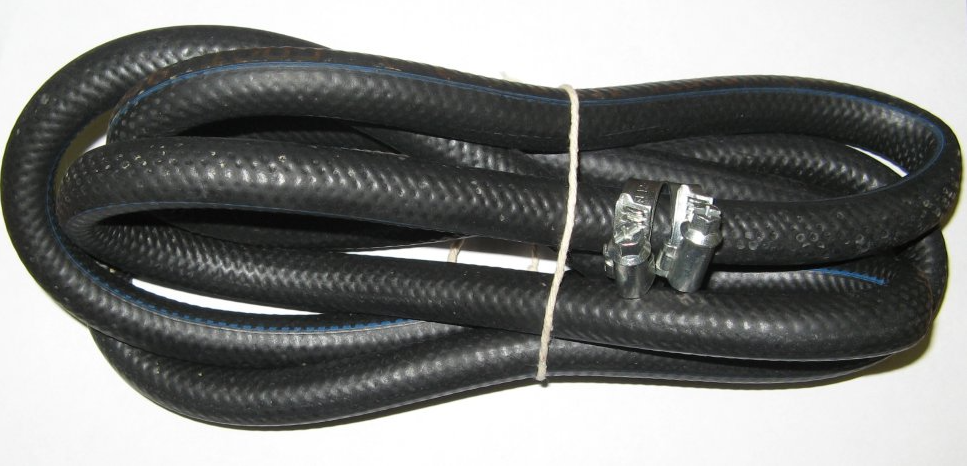 Шланг газовый для портативных плит, 2 м + 2 хомута