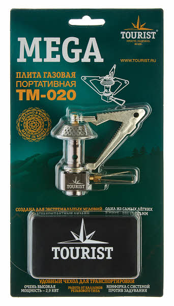 Горелка газовая TOURIST MEGA, под резьбовой баллон