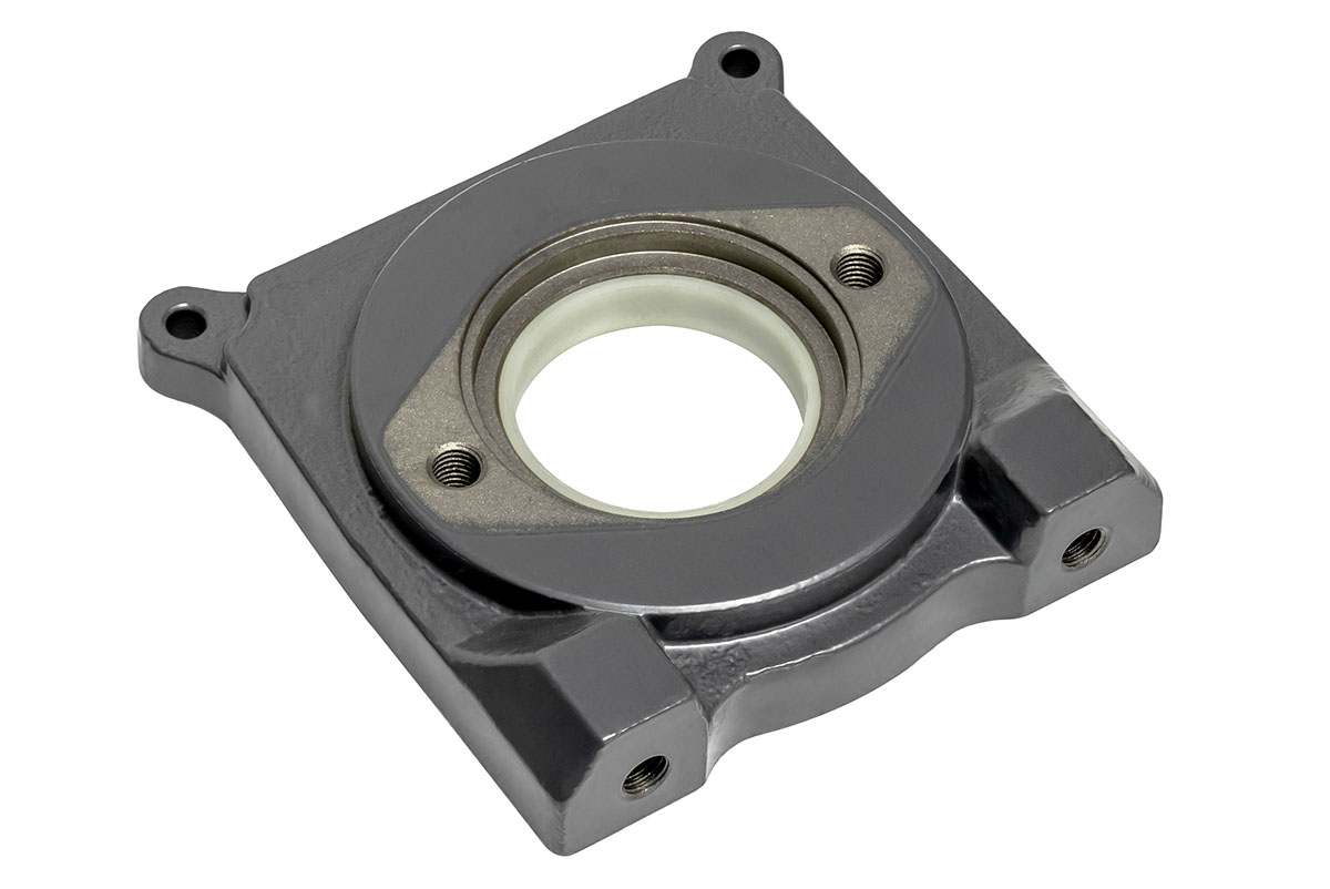 Станина (боковина) крепления мотора гидравлической лебёдки Runva HWX10000