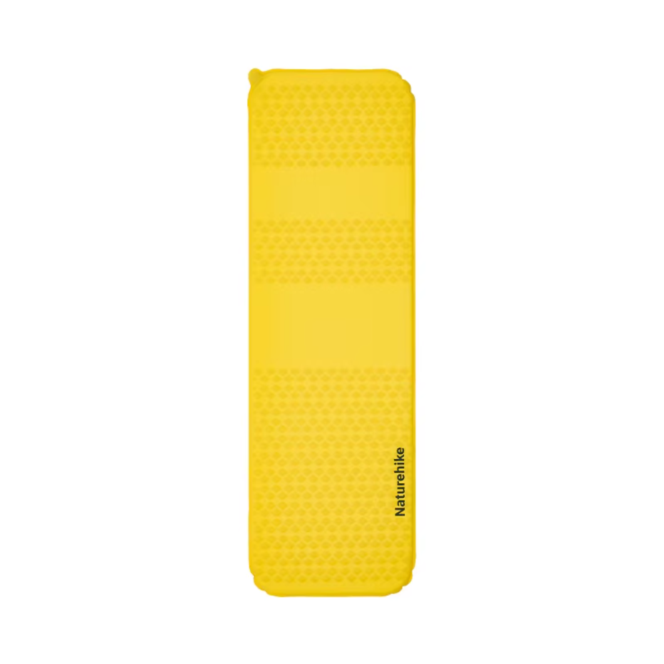 Коврик надувной Naturehike 196х65х3,5 см, желтый