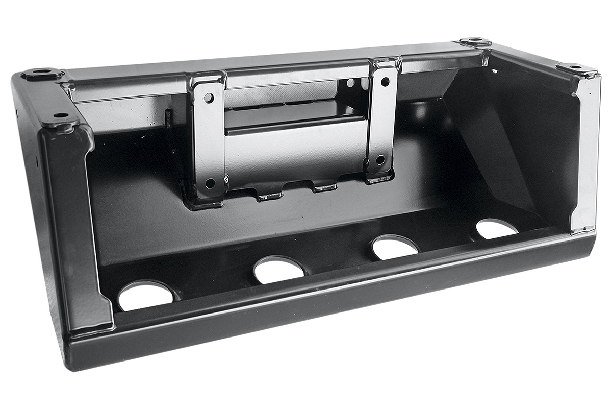 Площадка РИФ для скрытой установки лебёдки с защитой рулевых тяг УАЗ Хантер