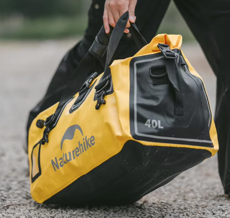 Гермосумка Naturehike 40 л ПВХ (желтая)