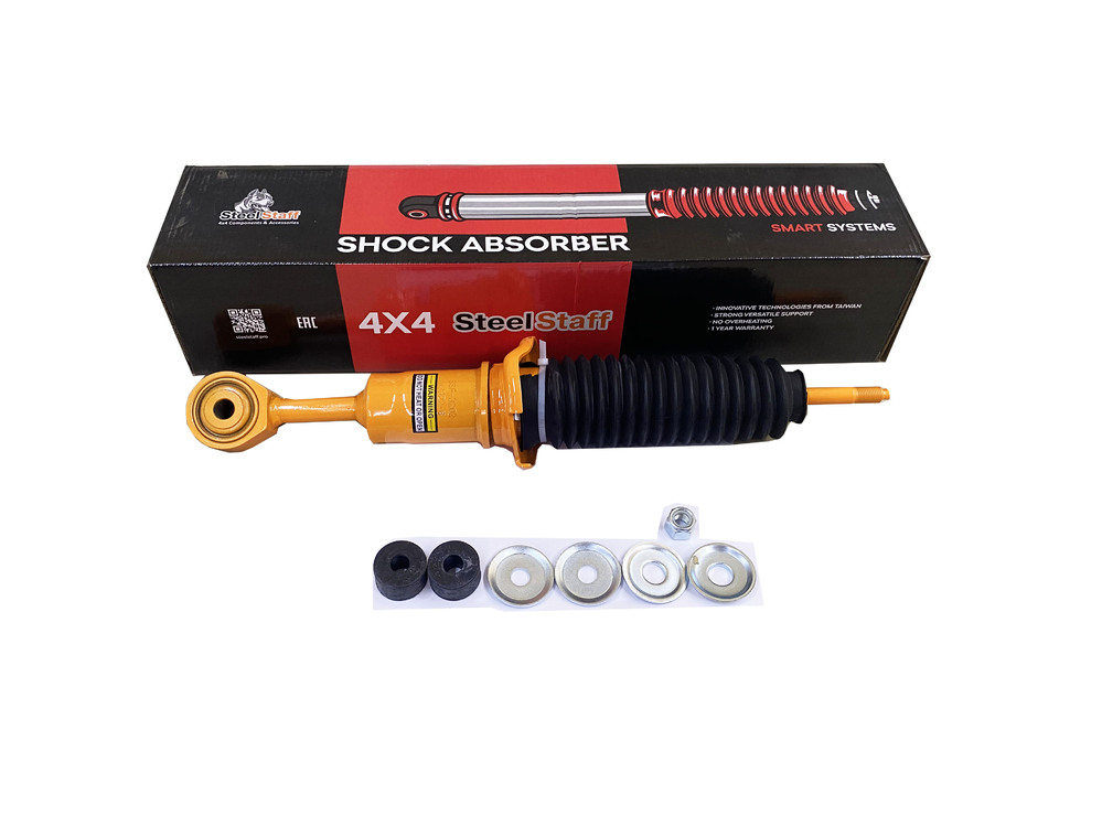 Амортизатор SteelStaff передний Toyota Land Cruiser 200 2007- (штатный и лифт 50) Foam Cell