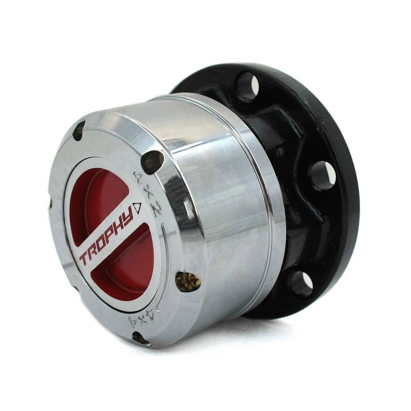 Колесные хабы, механические, для УАЗ (серия Trophy) красные