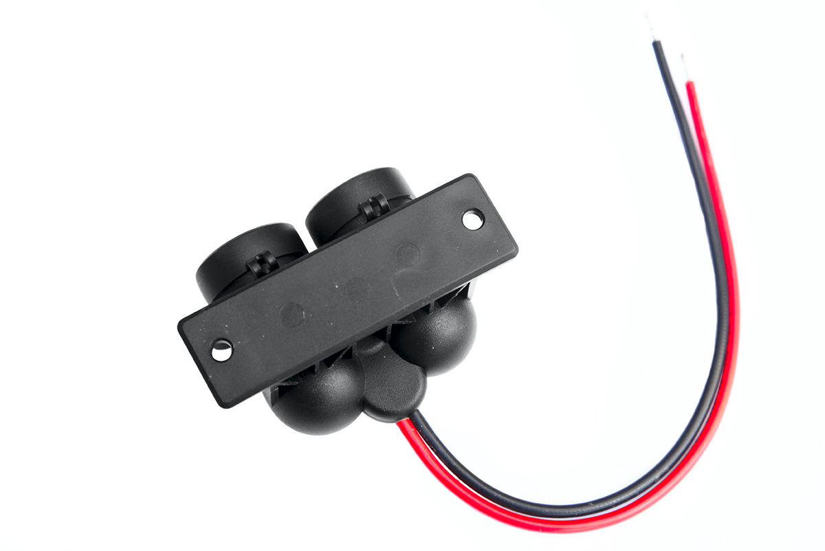 Розетка двойная на кронштейне