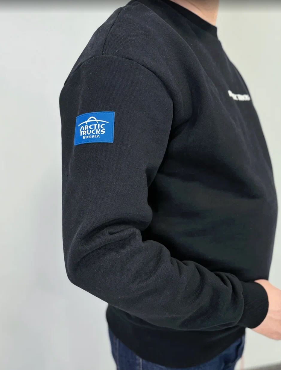 Джемпер с логотипом мужской цвет черный, р-р L