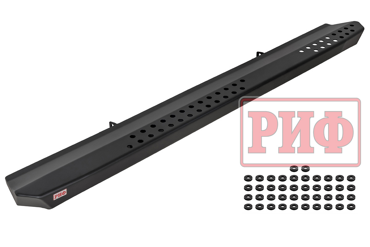Пороги РИФ силовые Nissan Patrol Y61 2004+ (АКПП)