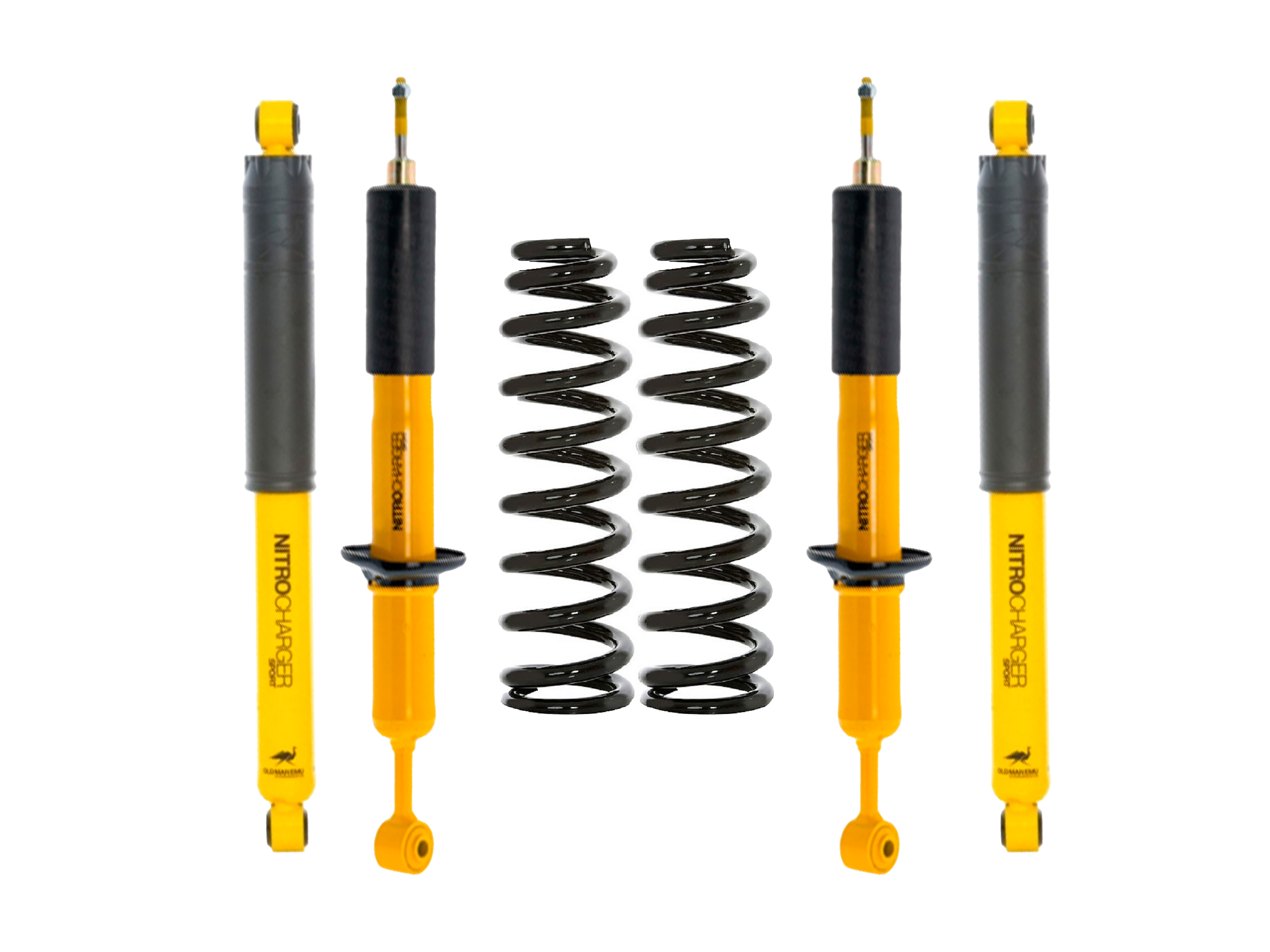 Комплект подвески OME NITROCHARGER SPORT (без рессор) для автомобиля TOYOTA HILUX (2015 - ) с дизельным двигателем 