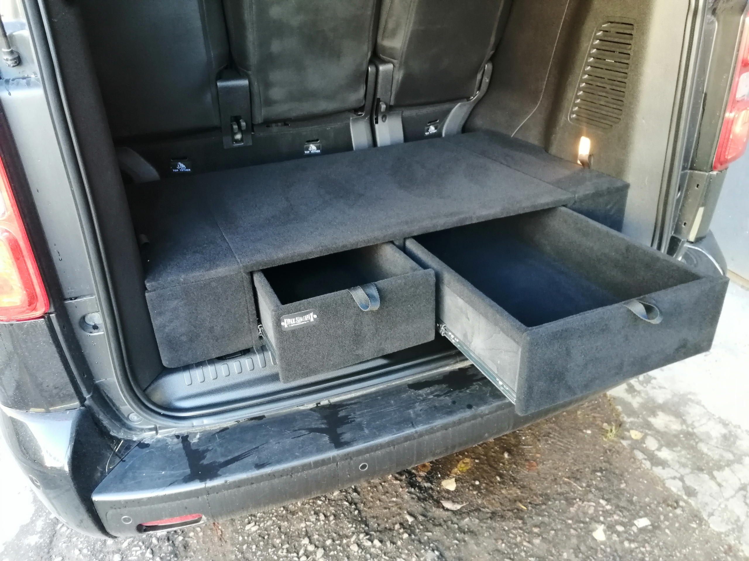 Органайзер в багажник "Тайга" для Peugeot Traveller Long