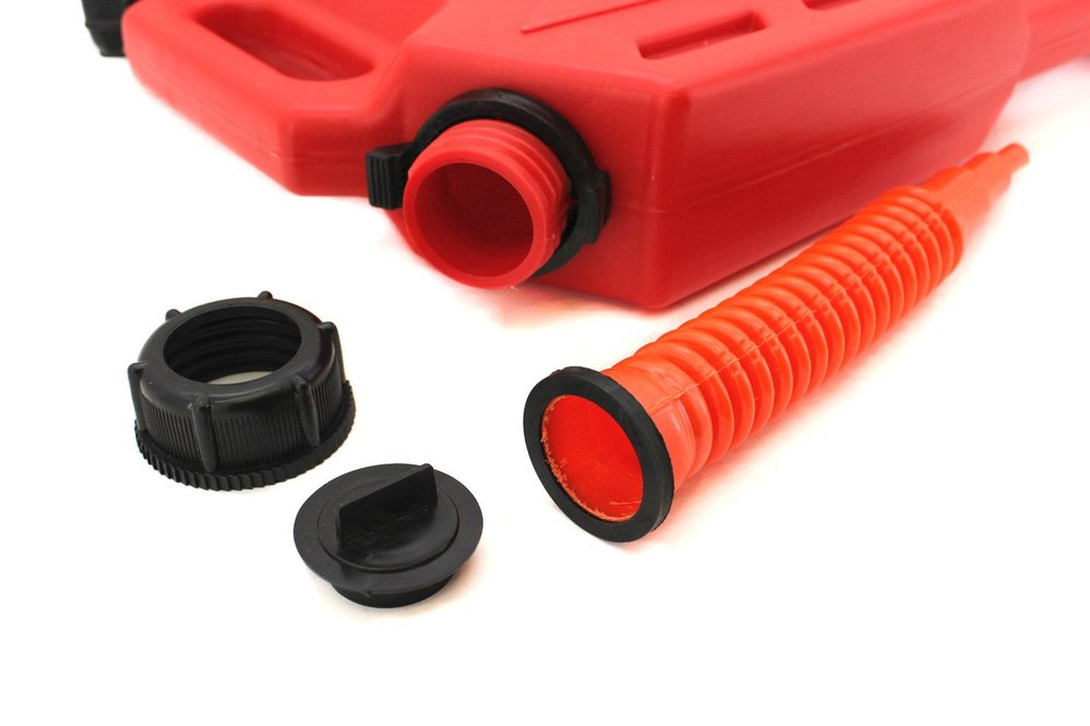 Канистра экспедиционная ART-RIDER 15 л. Две горловины (Красная)