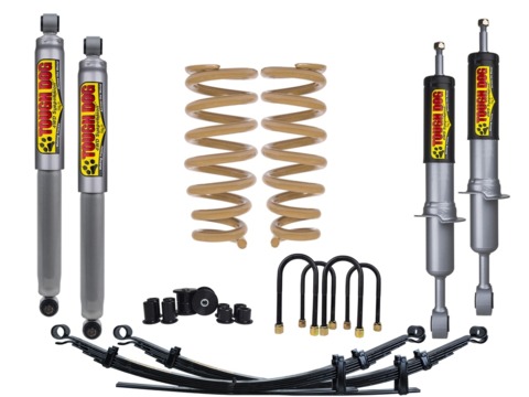 Лифт-комплект усиленной подвески Tough Dog для Toyota Hilux 2005-2015, легкая нагрузка 0-300 кг к ПСМ, лифт 40 мм