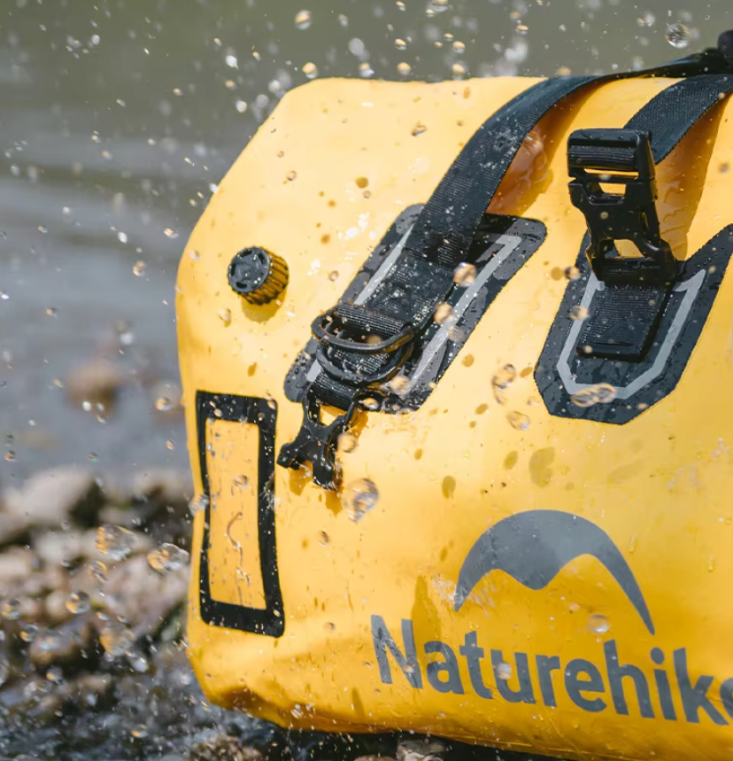 Гермосумка Naturehike 60 л ПВХ (желтая)