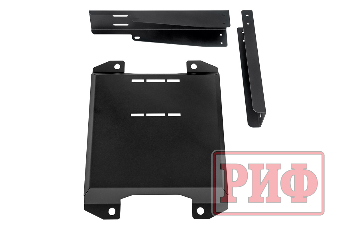 Бампер РИФ силовой задний TANK 300 с квадратом под фаркоп, калиткой и фонарями