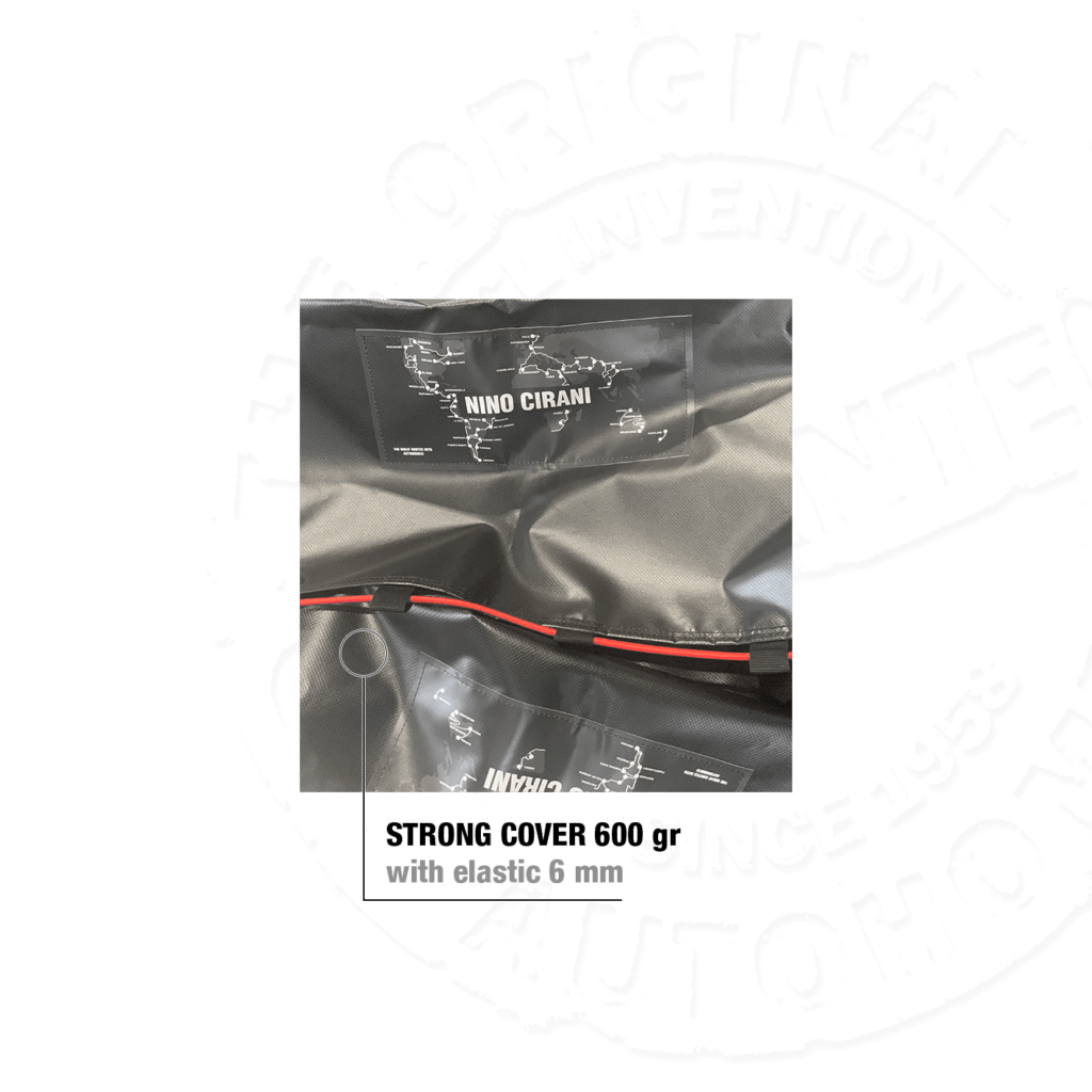 Палатка на крышу автомобиля AUTOHOME OVERZONE SMALL STANDARD, тент песочный, лестница 220 мм