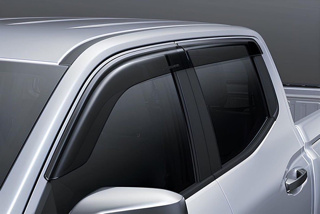 Дефлекторы боковых окон, к-т 4шт MMC L200 (2023 - н.в.)