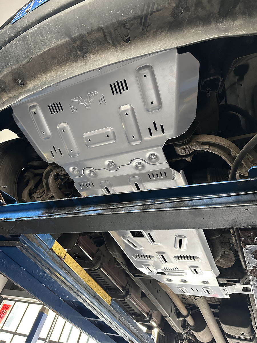 Защита Falcon радиатора, картера, РК, КПП для Dodge RAM 1500 2022-2024, алюминий, 8 мм