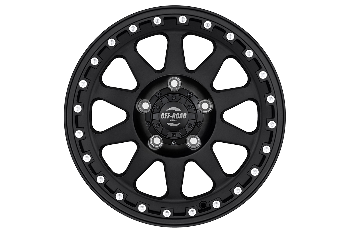 Диск УАЗ литой черный матовый 5x139,7 8,5xR17 d110,5 ET-12 (продаются по 4 шт.)