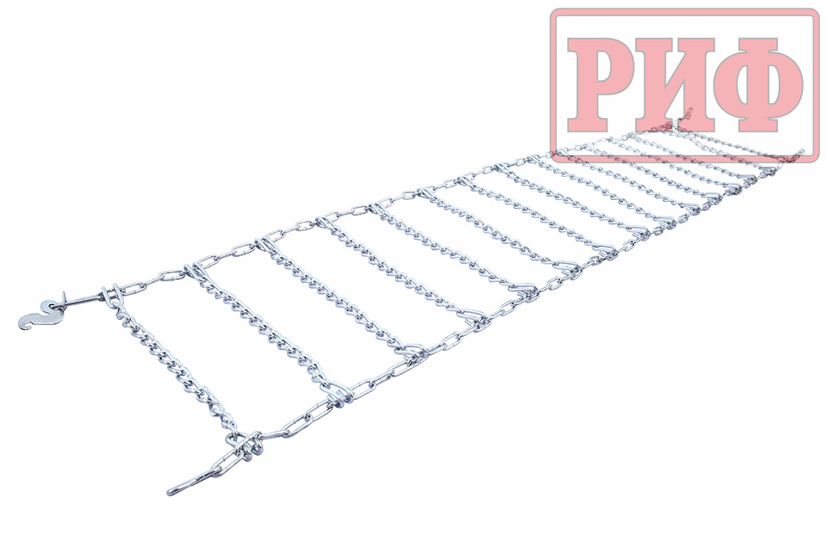 Цепи противоскольжения РИФ 4х4 "лесенка" 25 мм, 285/75R18, 295/65/R18, 33x12.5R20 (к-т 2 шт.)