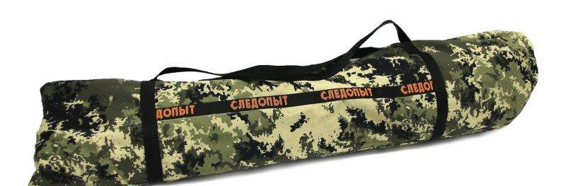 Раскладушка туристическая "СЛЕДОПЫТ" в чехле1950х650х400 мм, труба оцинкованная 25х25 мм 400 кг
