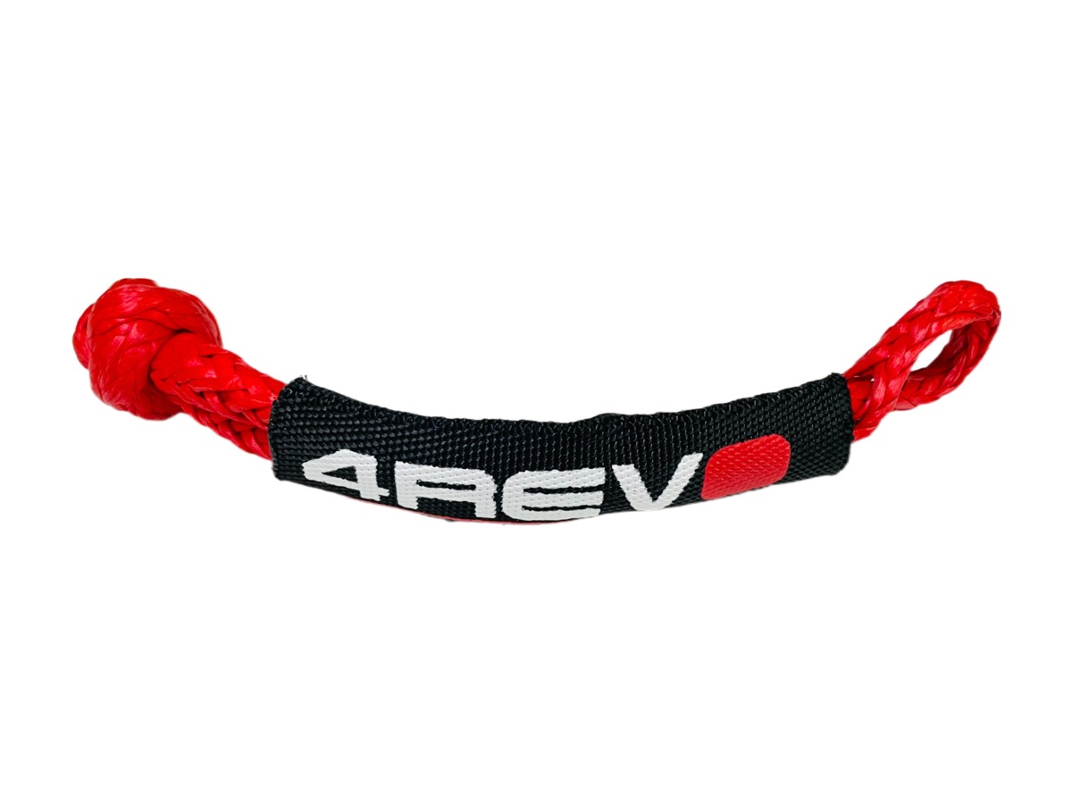 Софт-шакл 4REVO 6мм x 22см (Красный)