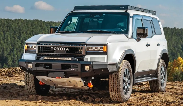 Передний силовой бампер RIVAL TOYOTA LC250