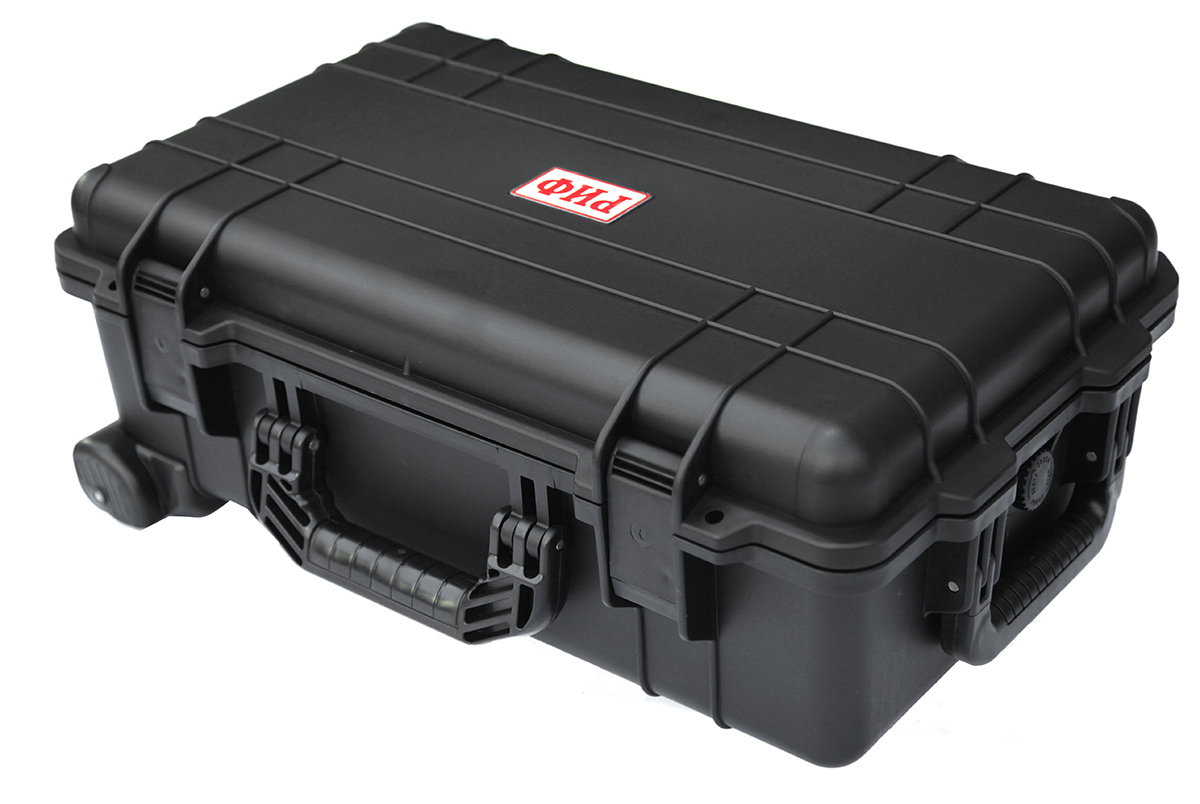 Кейс защитный 530х355х255 мм на колесах с телескопической ручкой