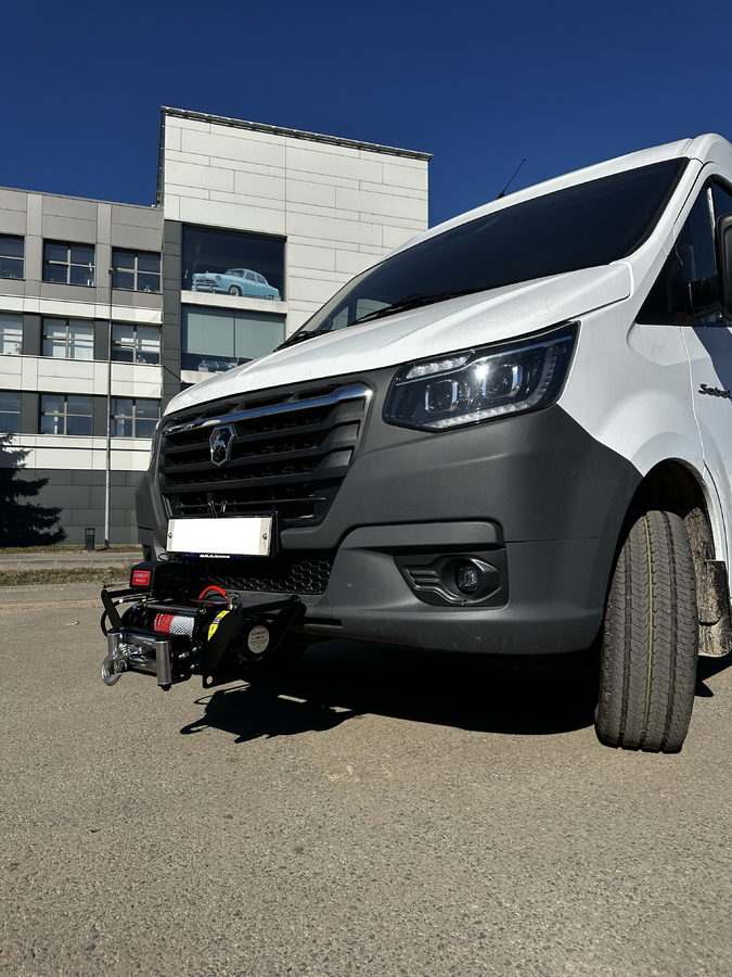 Фаркоп передний под съемную лебедку для ГАЗ Соболь NN 2023-