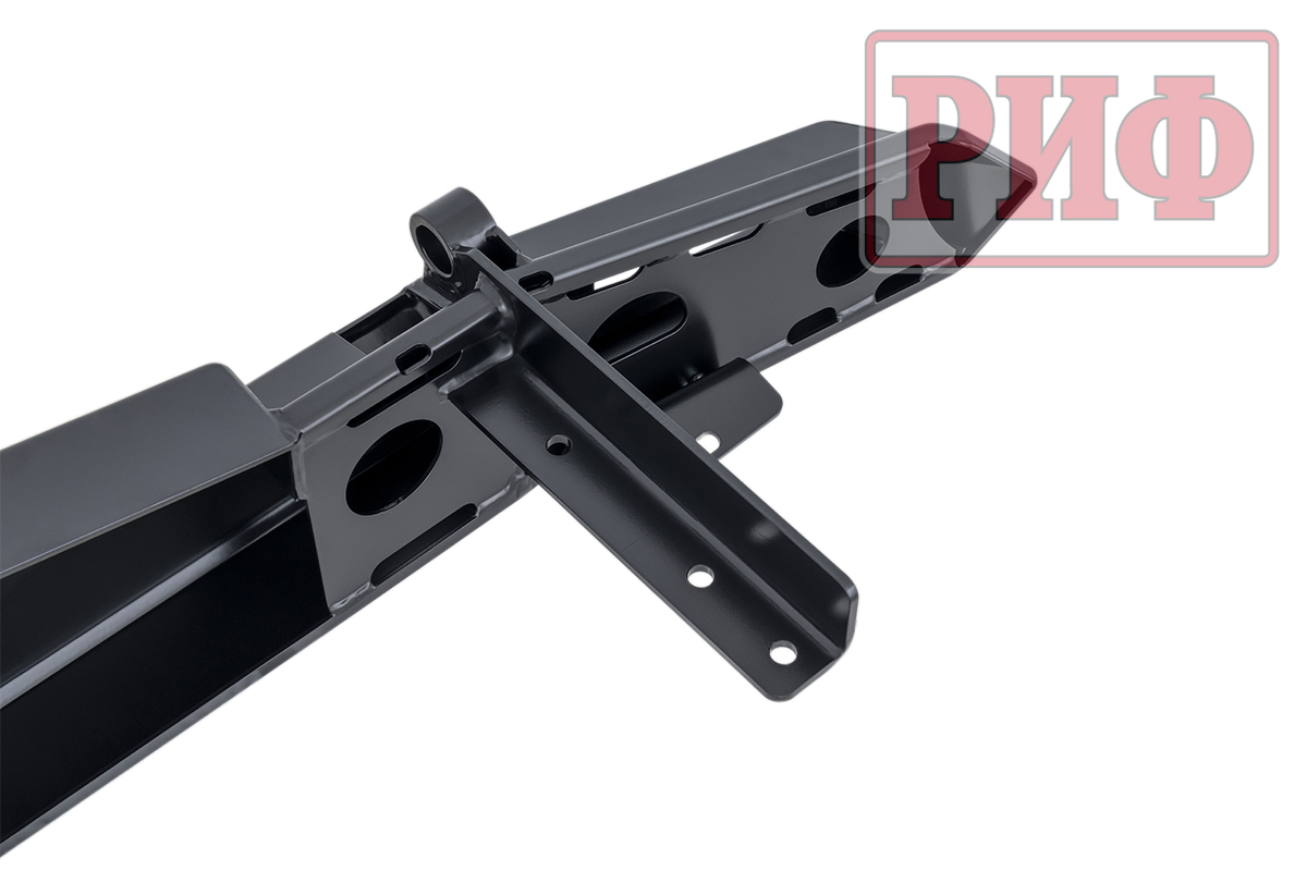 Бампер РИФ задний для УАЗ Хантер с площадкой под лебедку и фонарями (лифт)