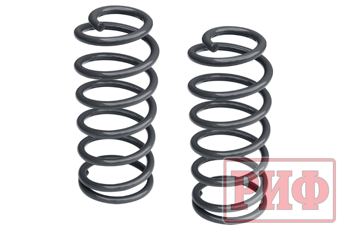 Пружины РИФ задние Toyota Land Cruiser Prado 120. Нагрузка 0-100 кг, лифт 30 мм
